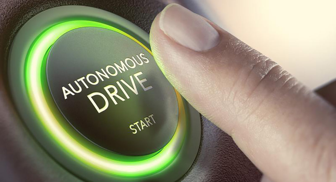 Autonomous drive button