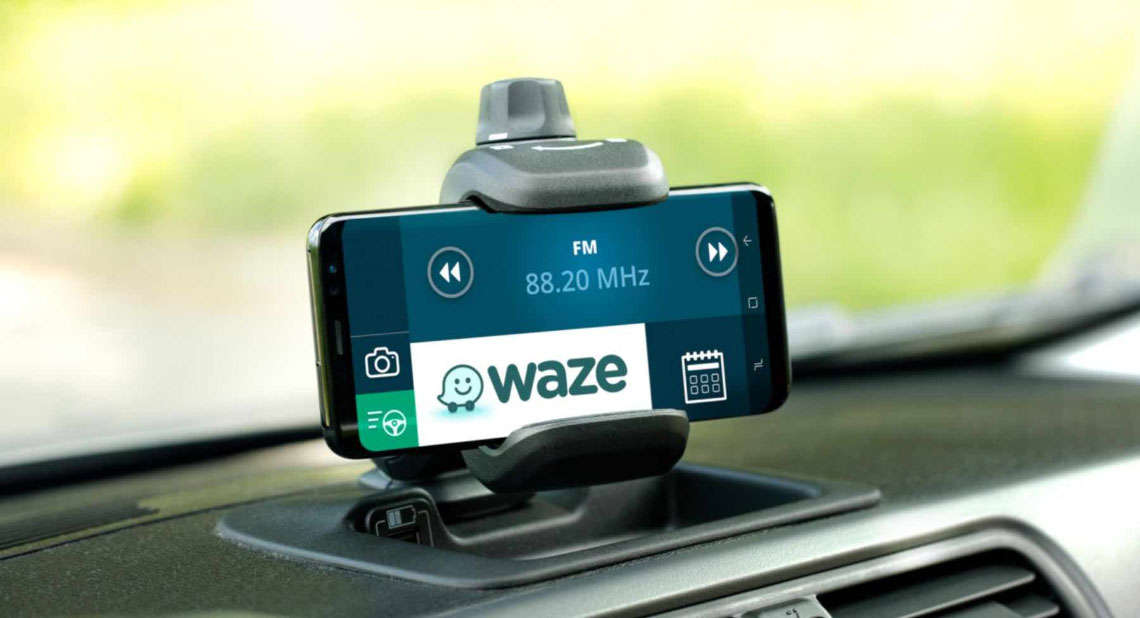 Waze mobile app