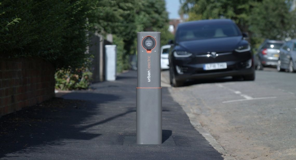 Oxford pop-up electric vehicle chargers