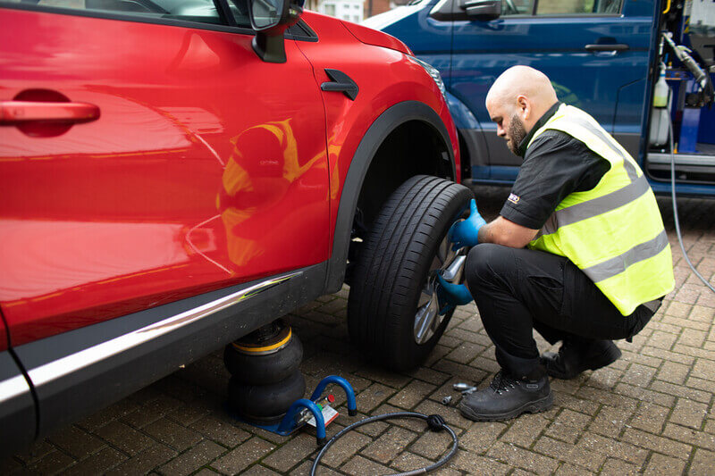 Kwik fit shop puncture repair