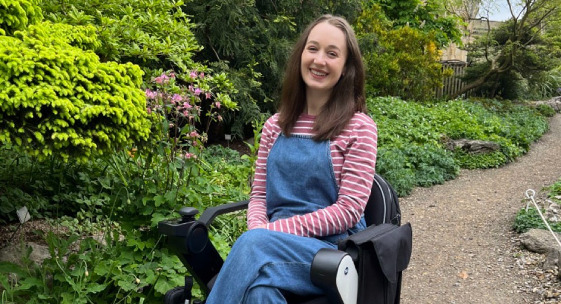 Disability blogger Pippa Stacey on her new powered wheelchair